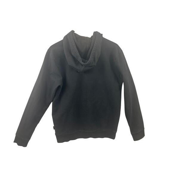 Patagonia Uprisal Hoody Black Mens Medium Recycled Cotton Logo Hoodie - Picture 3 of 11